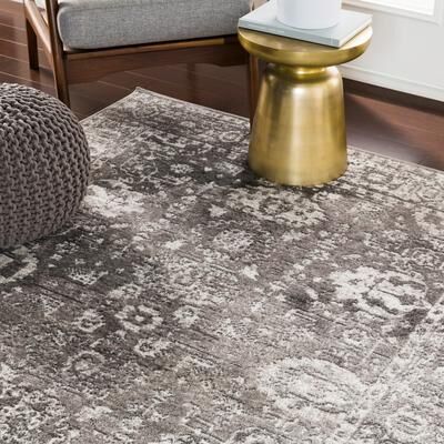 Livabliss Reimes Distressed Traditional Area Rug