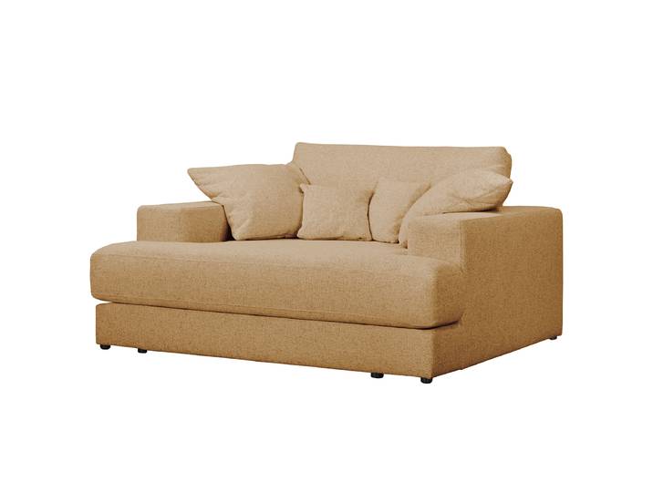 XXL-Sessel Orange Webstoff Hevi 175 x 65 x 170cm