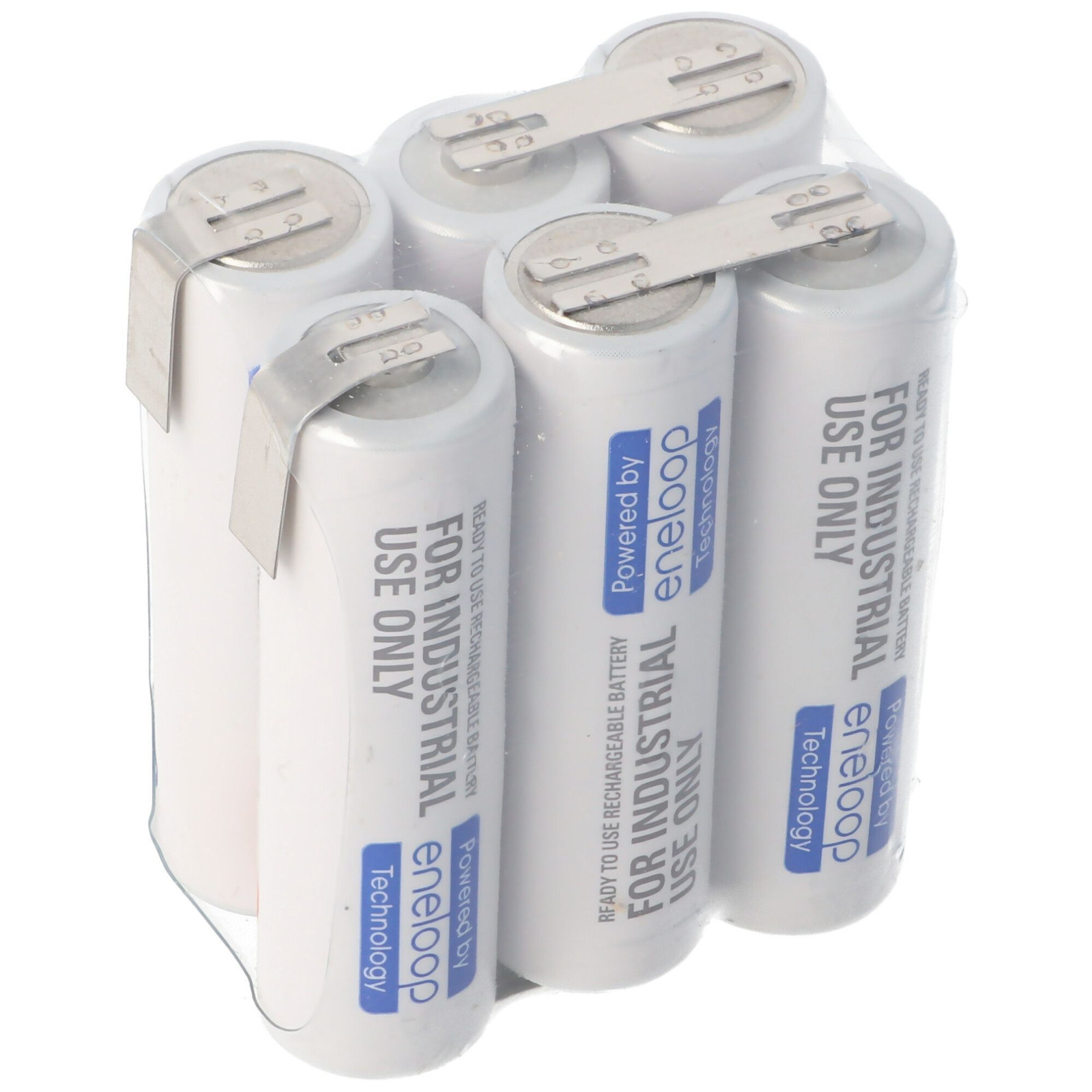 Panasonic eneloop BK-3MCCE 7.2 volt NiMH batterij pack met 6 AA cellen F2x3