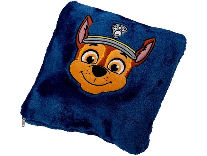 DISNEY Decke PAW PATROL 40x40cm blau bedruckt