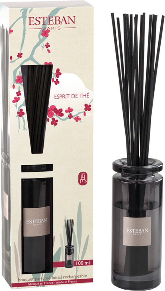 Esteban Classic Esprit de Thé Geurstokjes Initial 100 ml