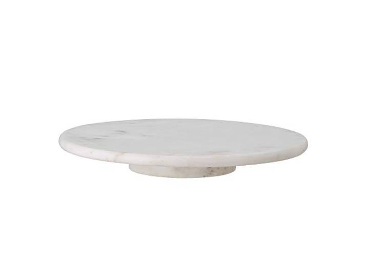 Bloomingville Ellin 82050482 Plateau tournant en marbre blanc 35\,5 x 4 cm