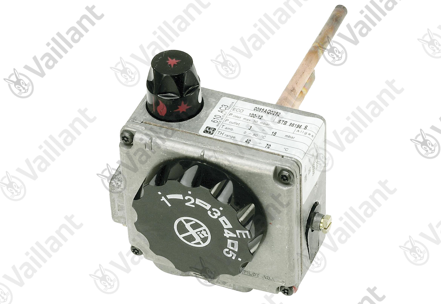 vanne de gaz Vaillant match0 no. 051023