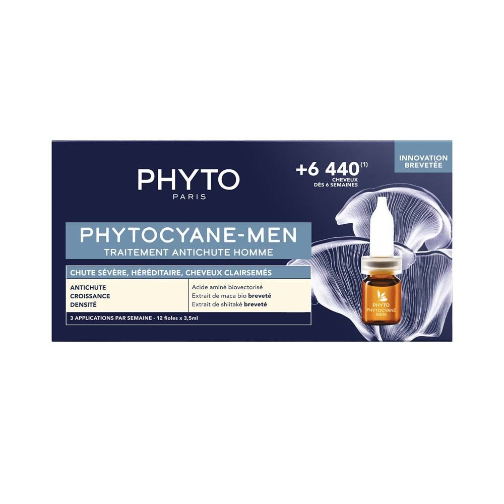 Phytocyane Kur progressiver Haarausfall Männer 12x3,5 ml Konzentrat