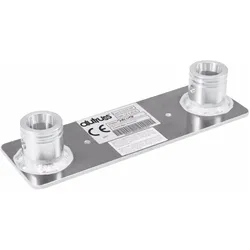 Alutruss BILOCK E-GL22 Wandplatte, Montage Lichttechnik
