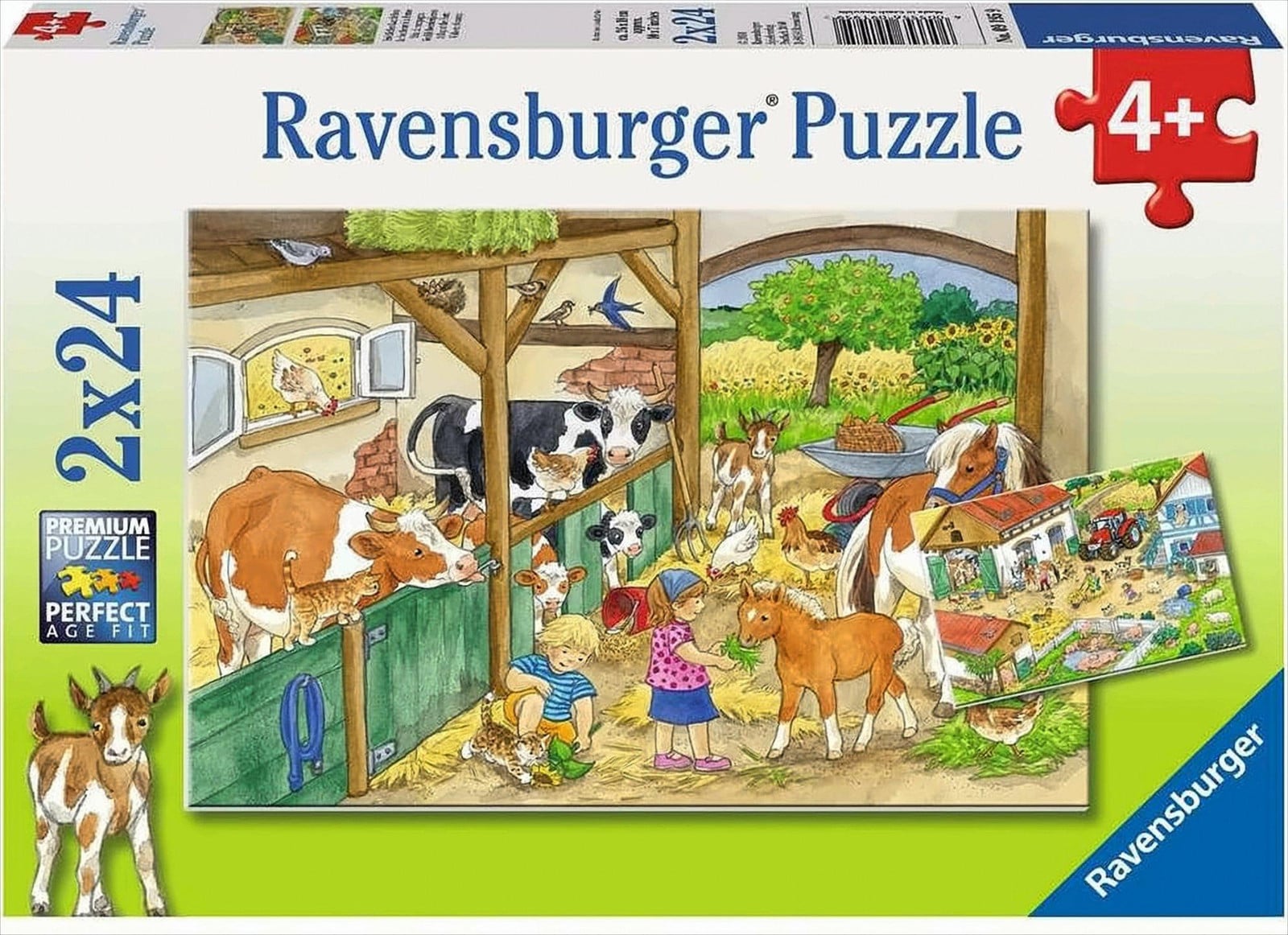 Ravensburger Puzzel Vrolijk landleven 09195