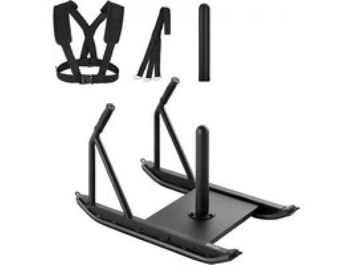 VEVOR Gewichtsslee Power Sled Fitness Krachttrainingslee om de snelheid te verbeteren bij atletische oefeningen, Fitnessapparaat met handvat, Compatibel met 25/51 mm gewichtsschijven