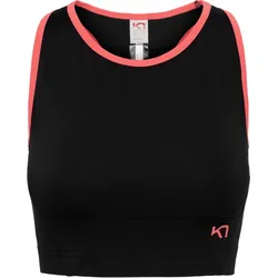 Sport-BH Kari Traa Linnea Sports Top Größe: S /  schwarz/rosa
