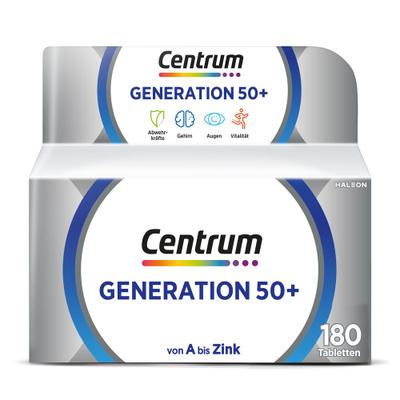Centrum Generation 50+ Tabletten 180 St