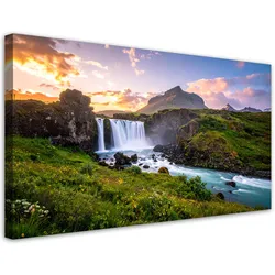 LEINWANDBILD Landschaften 80x40cm