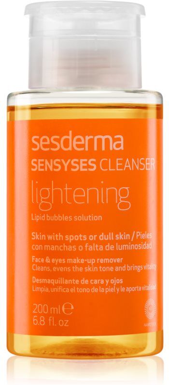 Sesderma Sensyses Cleanser Lightening Make-up Entferner Für hyperpigmentierte Haut 200 ml
