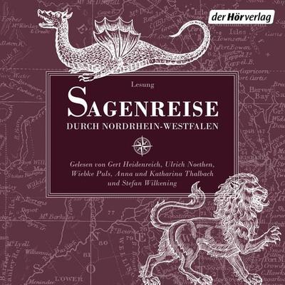Sagenreise durch Nordrhein-Westfalen - Johann Georg Theodor Grässe,Brüder Grimm,August Kopisch, Audio, 9783844544725