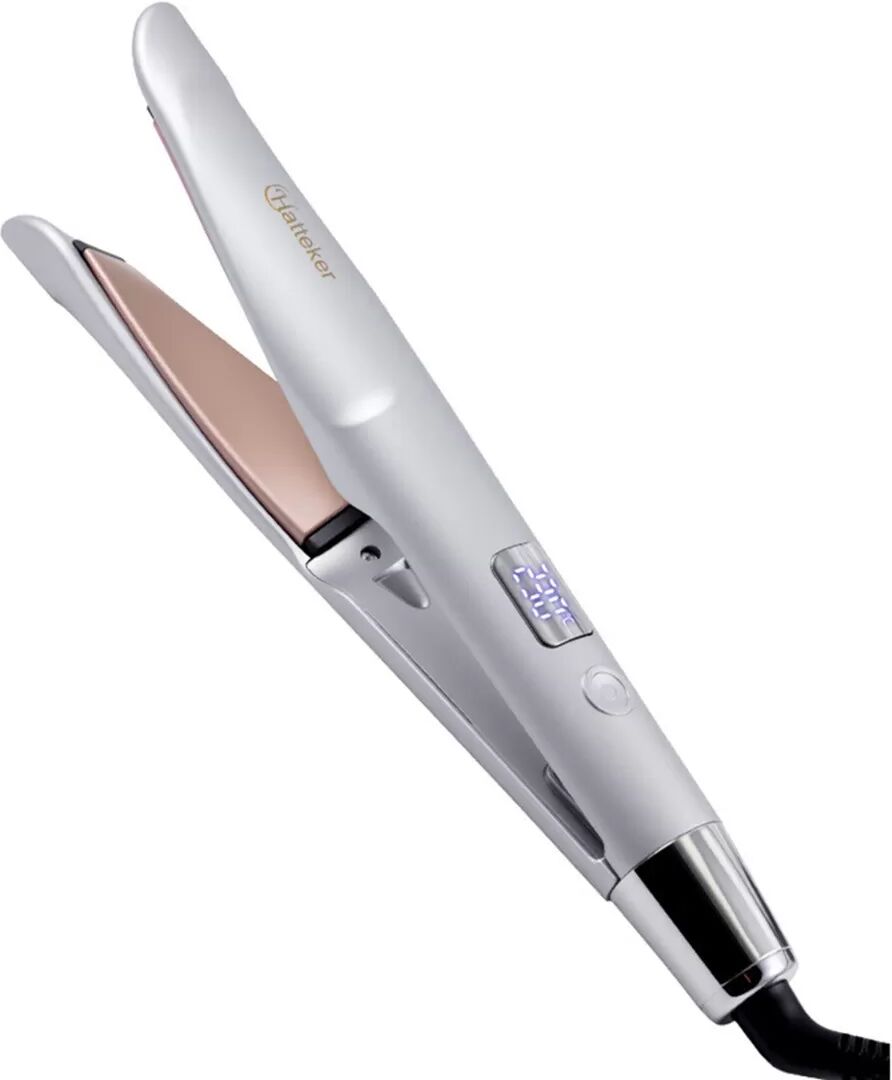 INF Lisseur et boucleur 2-en-1 Twist - Prise EU, Température Réglable Argent
