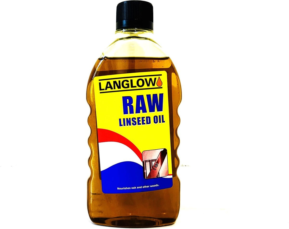 Langlow Ruwe lijnolie 500 ml