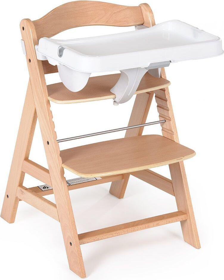 Hauck Alpha eettafel met eetborden voor de Alpha kinderstoel