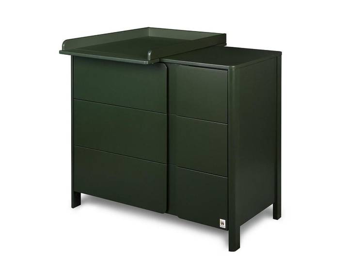 Furnlux Wickeltisch Classic Grün 105x54x91 cm, Holz, 105x91x54 cm, Baby- und Kindermöbel, Babyzimmer, Wickelkommode & Zubehör, Wickelkommoden