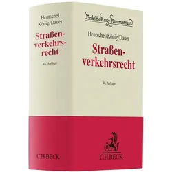 Strassenverkehrsrecht, Fachbücher von Heinrich Jagusch, Felix Koehl, Stefan Derpa, Peter König, Fritz Hartung, Peter Dauer, Johannes Floegel, Peter Hentschel