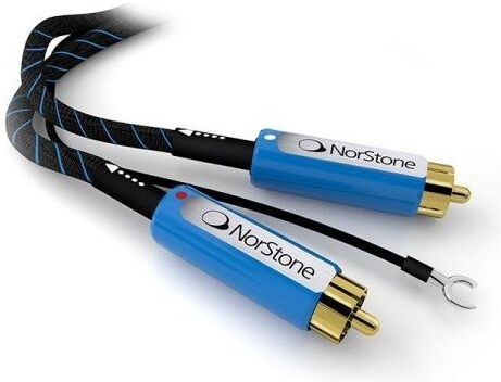 Cavo audio Norstone SKYE Rca 100 Black e Blue