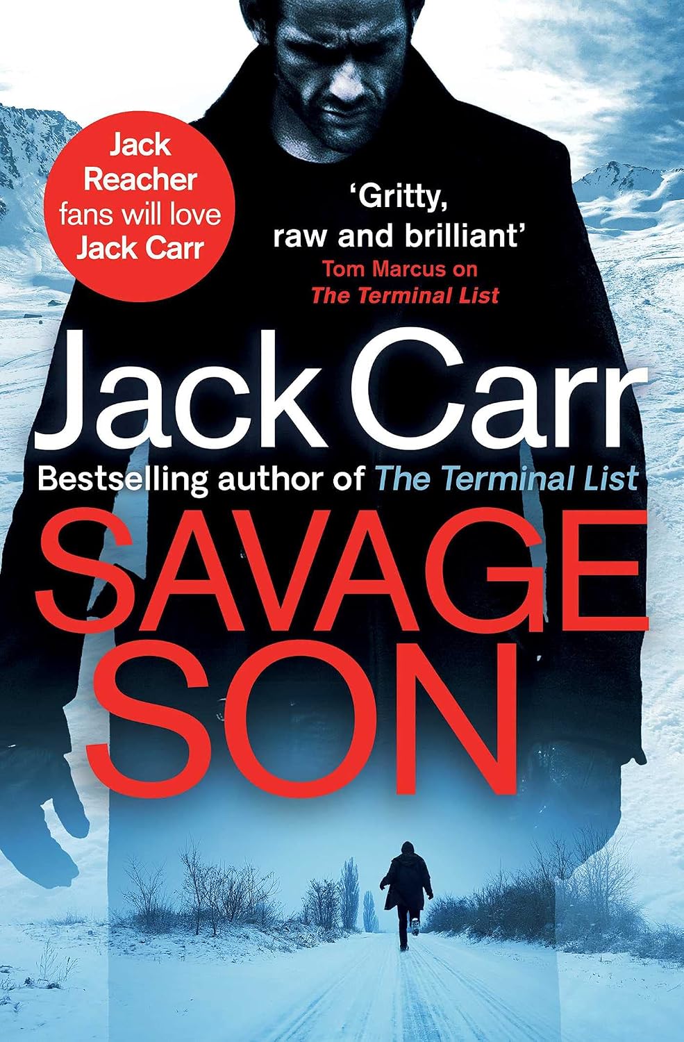 Simon & Schuster UK Savage Son by Jack Carr - James Reece Series Book 3 - Military Thriller Paperback - Amazon Prime Series Tie-In
