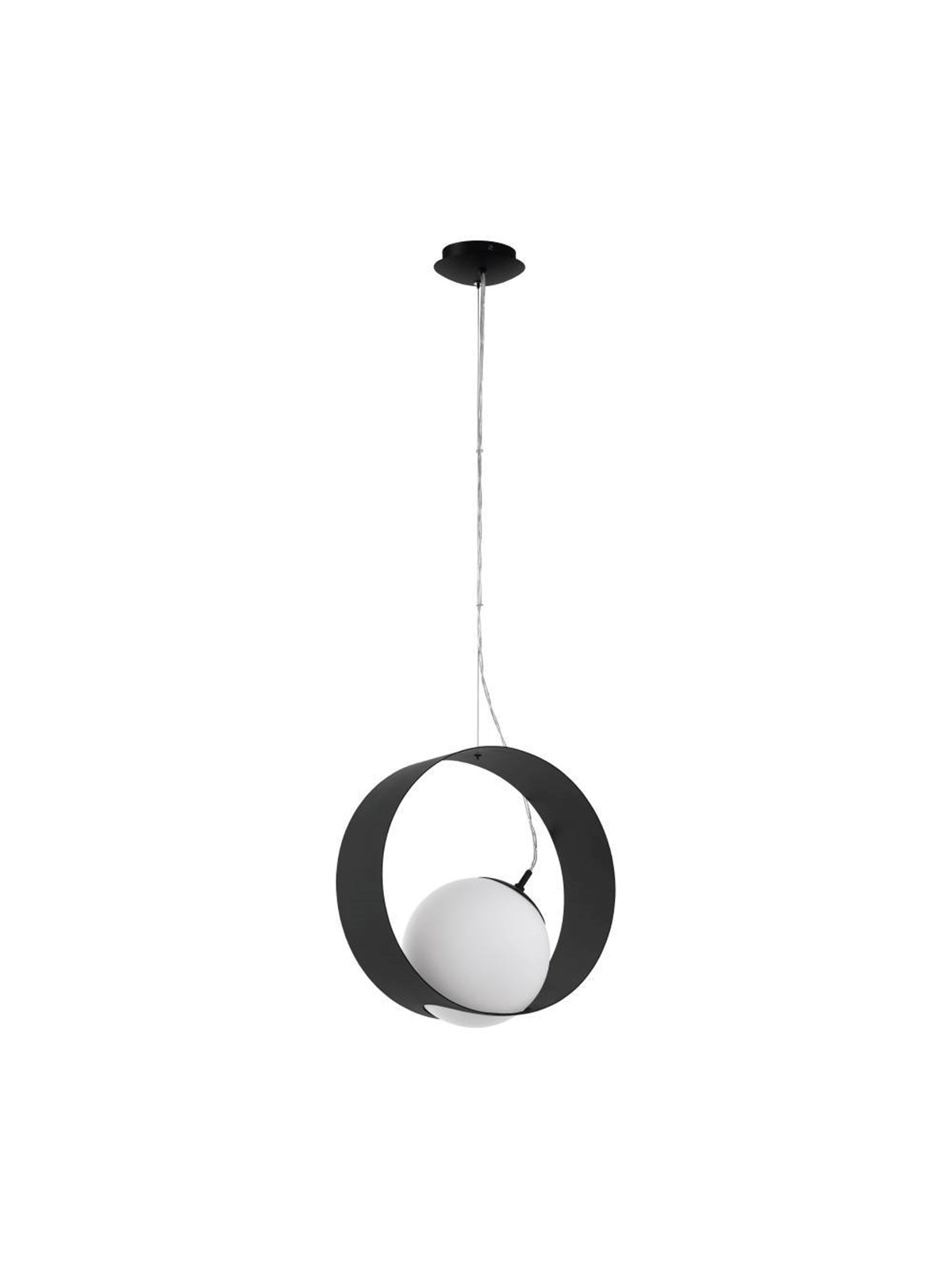 EGLO CAMARGO PENDELLEUCHTE L350 B200 SCHWARZ
