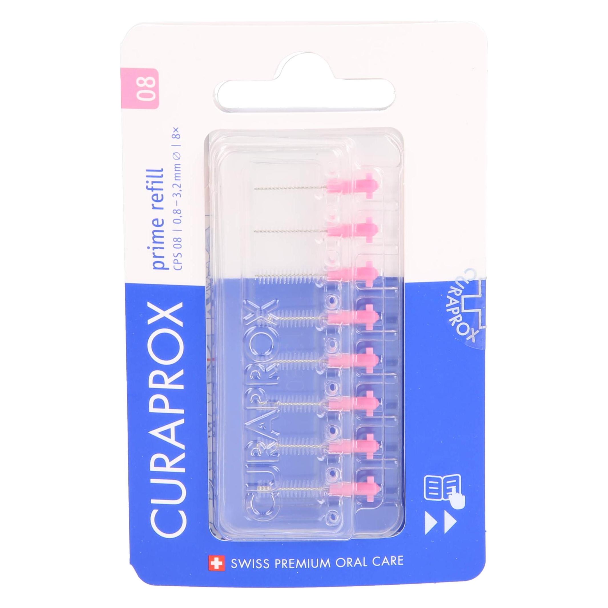 Curaprox CPS 08 Prime Refill (8x) (8x, 0.80 mm) (16166429)