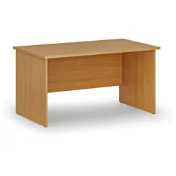 Bürotisch PRIMO WOOD, 140x80 cm, Buche