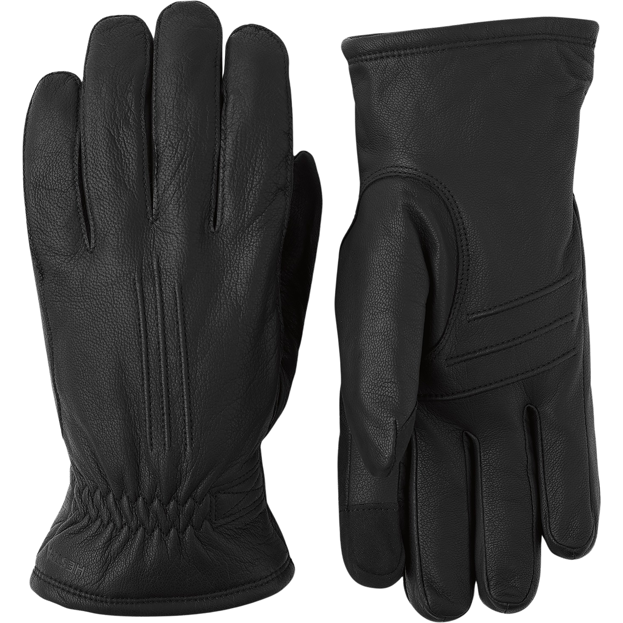 Hestra Alvar Herren Fingerhandschuhe schwarz Größe 7 Lifestyle Wasserabweisend Wasserabweisend