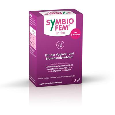 Symbiofem Intim Milchsäurebakterien mit D-Mannose 10 St Puder