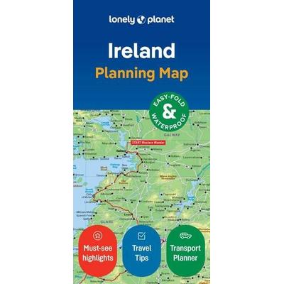 Lonely Planet Ireland Planning Map, Karte von , Lonely Planet, 978-1-78701-581-4