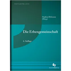 Die Erbengemeinschaft, Fachbücher von Stephan Rissmann, Nadine Braband
