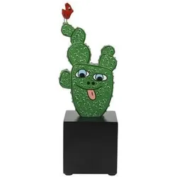 Goebel, Deko Figuren + Skulpturen, Figur James Rizzi -Cactus in Texas, Porzellan, Bunt, 22 cm, 26103481