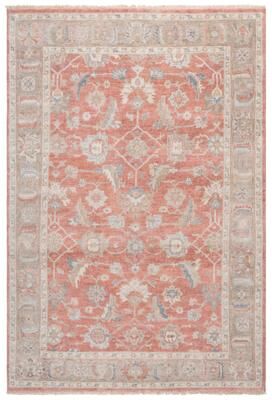 SAFAVIEH Couture Hand-Knotted Oushak Josyanne Traditional Wool Rug