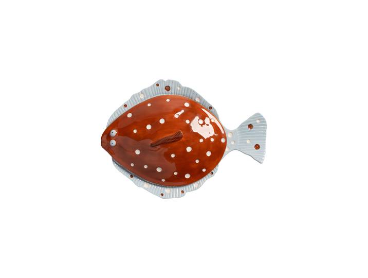 & klevering - Plat de service PLAICE - Marron - Grès