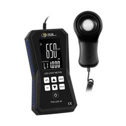 PCE Instruments Luxmeter PCE-LED 30 Messung bis 400000 lx inkl. Datenlogger CNS 5519 JIS C1609:1993 IP52