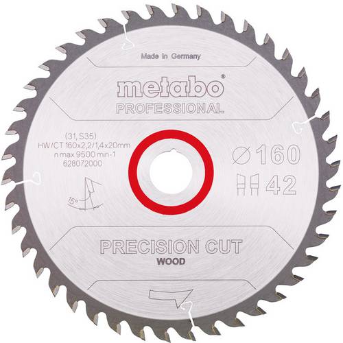 Metabo 628072000 Kreissägeblatt 160mm 1St.