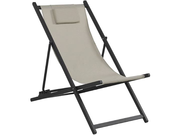 Liegestuhl TAN 61x102x80.5cm beige