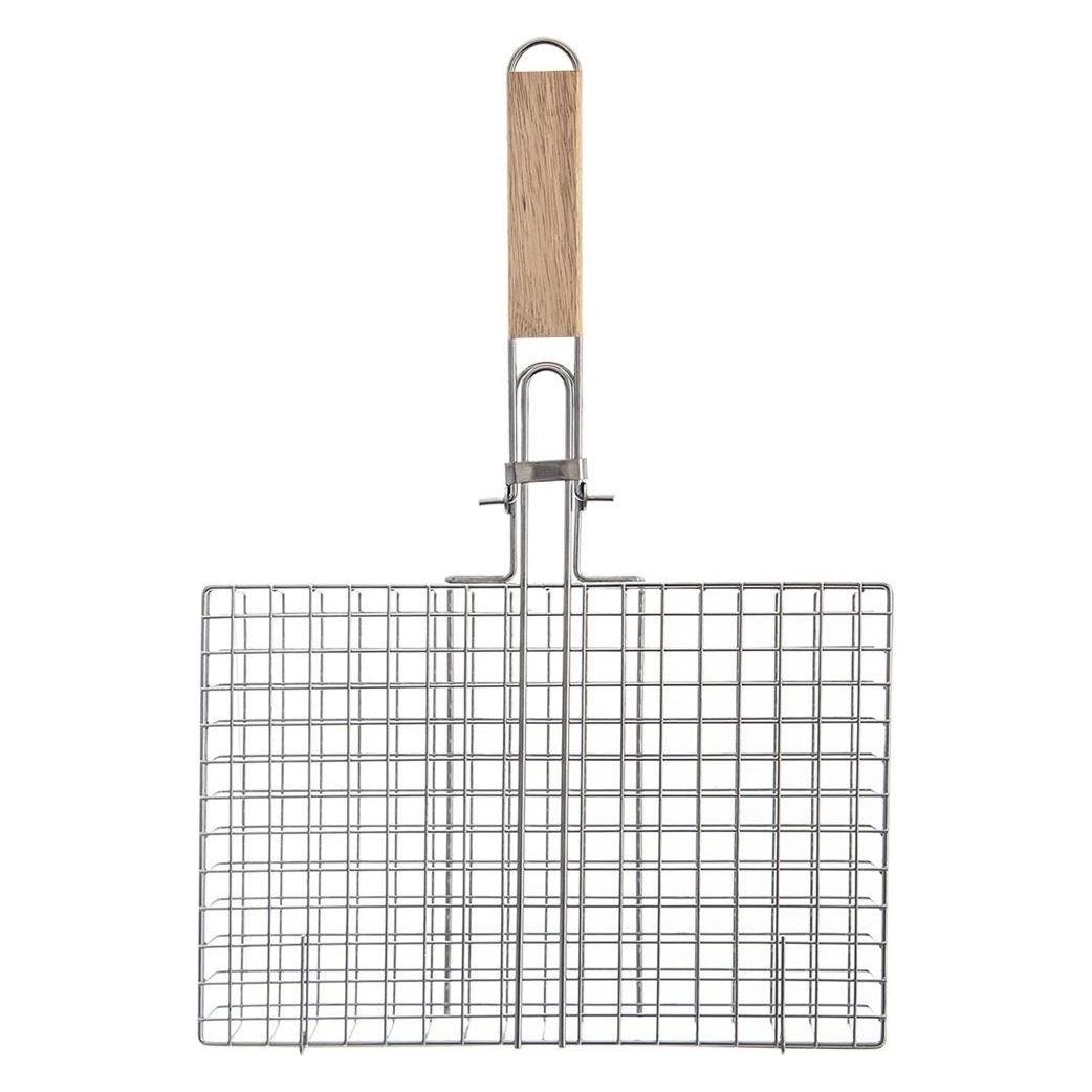Ultra Clean Koszyk do grillowania metalowy 32x49 cm (49 cm) (43142866)