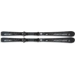 FISCHER Damen Racing Ski RC ONE LITE 68 SLR + RS9 SLR, Größe 164 in Schwarz Schwarz