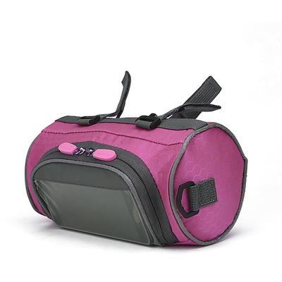 PROMEND Fahrradlenkertasche Umhängetasche Fahrradkorb 6 Zoll Touchscreen Tragbar Radsport für Radsport Blau Rosa Schwarz Campen und Wandern Radsport / Fahhrad Camping / Wandern / Höhlenforschung