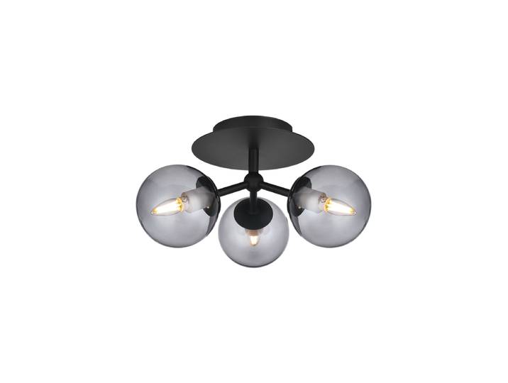 Design Deckenlampe Atom Rauchglas Halo Design
