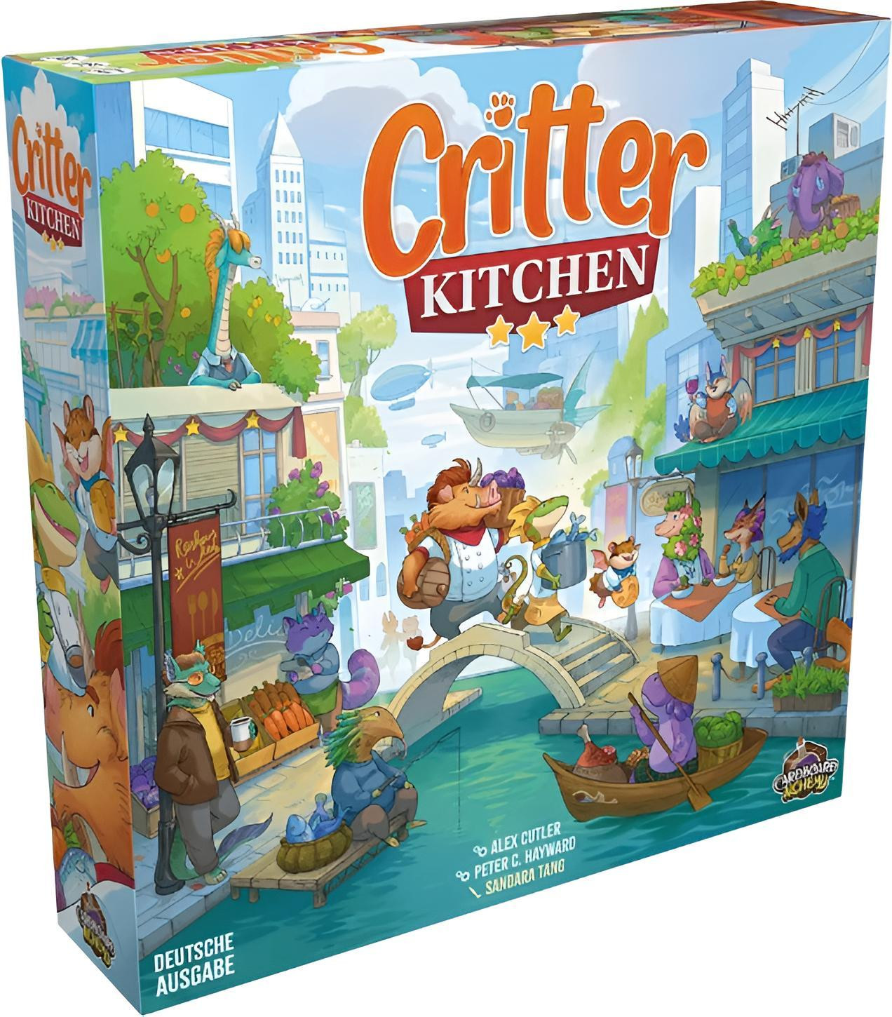 Critter Kitchen: Een gezelschapsspel over dierlijke keukenstrategieën van Zygomatic