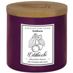 Duftkerze Trendglas - Wildkirsche