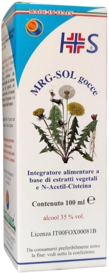 HERBOPLANET Srl MRG-SOL GOCCE 100ML