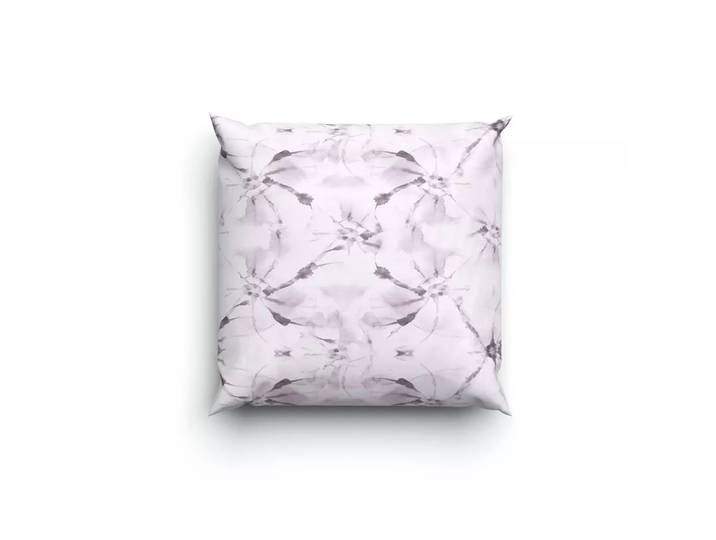 Lotus Bettwaren - Lotus Bettwäsche Bambus Arashi, Bambus Arashi Bettwäsche, 65 x 65 cm, Flieder