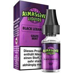 Al Massiva Black Lebanese NicSalt Liquid 10ml / 17mg