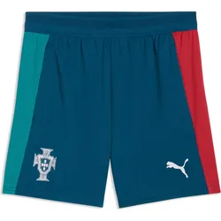 Puma, Unisex, Sporthose, FPF Training Shorts w/ pockets Jr (164), Blau