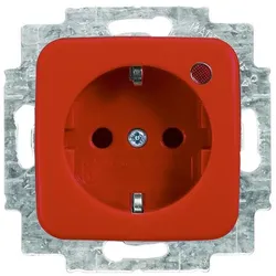 Busch-Jaeger 2310EUGL/VA-217-12 Busch-Protector® SCHUKO® Steckdosen-Einsatz mit Überspannungsschutz 2CKA002011A6258 2310EUGLVA21712