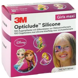 Opticlude 3M Silicone Disney Girls Maxi 5.7x8cm