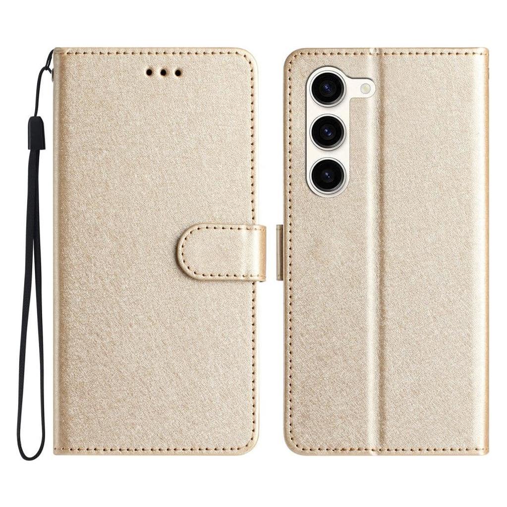 Cover-Discount Silk Texture Etui Hülle gold (Samsung Galaxy S24) (660163441A)
