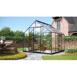 Vitavia Gewächshaus "Merkur 6700",schwarz,6,7 m2